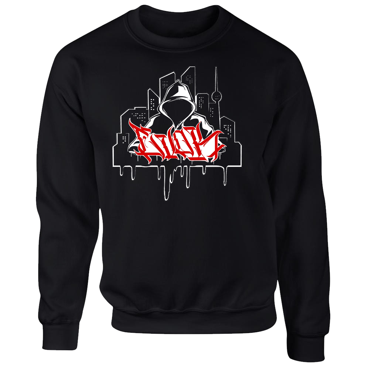 Bild von Evok - SWEATER (schwarz)